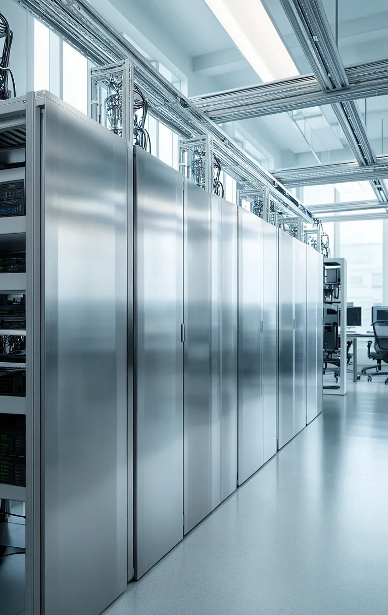SoftFin AI infrastructure server racks